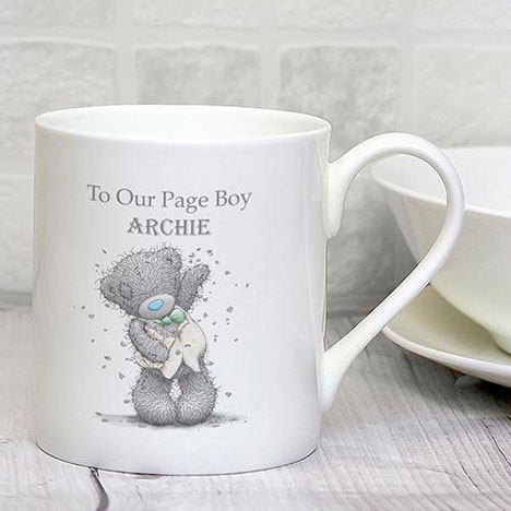 Personalised Me to You Bear Page Boy Usher Wedding Mug Extra Image 3
